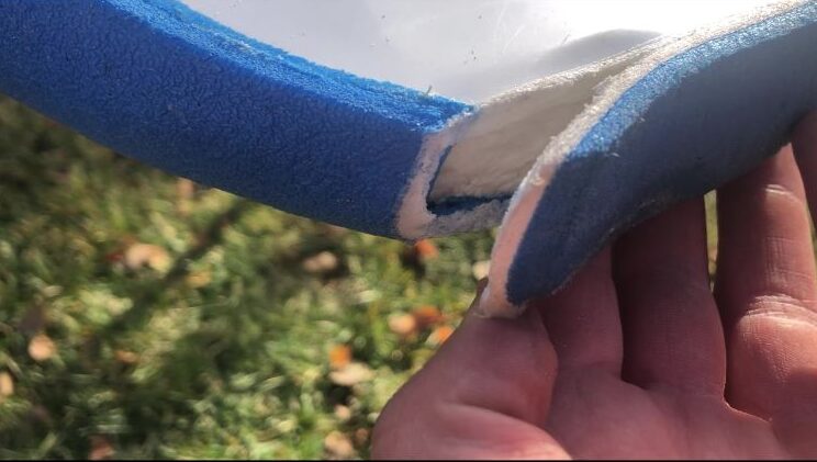 softtop surfboard damage
